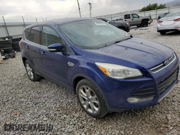 2013 Ford Escape SEL z VIN 1FMCU9H91DUA34614, wystawiony jako Copart lot #61978405 z przebiegiem 103 218 mil mil oraz Czysty tytuł • Clean title. Historia ofert i sprzedaży dostępna na DreamBid. Obrazek 4.
