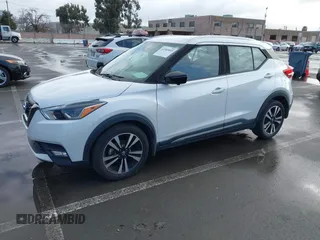 2018 Nissan Kicks SV with VIN 3N1CP5CU1JL521840, listed as a IAAI auction lot 41585895 with 79,824 mi miles and . Bid and sale history available at DreamBid. Image 2.