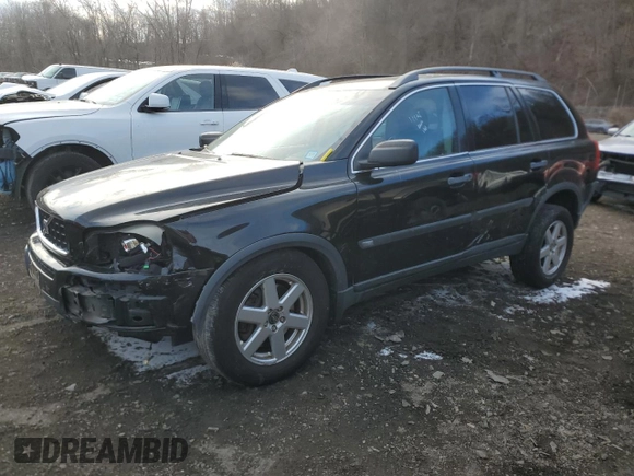 2006 Volvo XC90 2.5L Turbo with VIN YV4CY592661226082, listed as a Copart auction lot 89070365 with 183,492 mi miles and Non Repairable. Bid and sale history available at carsss.com. Image 1.