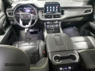 2021 GMC Yukon SLT with VIN 1GKS2BKD1MR454343, listed as a Copart auction lot 86071724 with 47,199 mi miles and Salvage Title. Bid and sale history available at carsss.com. Image 8.