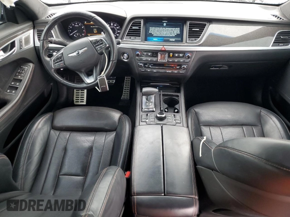 2019 Genesis G80 3.3T Sport with VIN KMTFN4JB7KU306127, listed as a Copart auction lot 86709364 with 51,923 mi miles and Non Repairable. Bid and sale history available at carsss.com. Image 8.