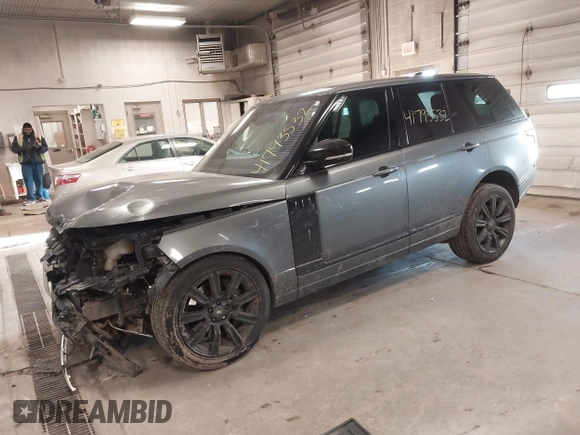 2019 Land Rover Range Rover с VIN SALGS2RE1KA538215, выставлен на аукционе IAAI как лот 41793532 с пробегом 74 548 миль миль и . История ставок и продаж доступна на DreamBid. Изображение 2.