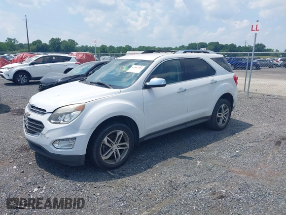 2016 Chevrolet Equinox LTZ with VIN 2GNFLGEK6G6146464, listed as a IAAI auction lot 42592421 with 126,354 mi miles and . Bid and sale history available at DreamBid. Image 2.