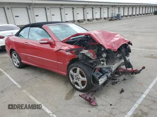 2005 Mercedes-Benz CLK 5.0L with VIN WDBTK75G05T036300, listed as a Copart auction lot 50647345 with 88,041 mi miles and Salvage Title. Bid and sale history available at carsss.com. Image 4.
