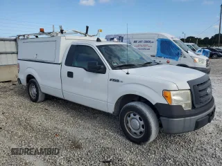 2010 Ford F-150 XL with VIN 1FTMF1CW9AKA46583, listed as a Copart auction lot 82079614 with 118,374 mi miles and Clean title. Bid and sale history available at DreamBid. Image 4.