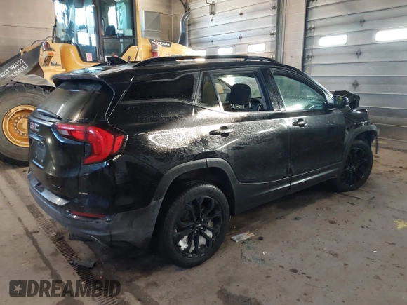2021 GMC Terrain SLE with VIN 3GKALTEV6ML321281, listed as a IAAI auction lot 41644808 with 83,268 mi miles and . Bid and sale history available at carsss.com. Image 4.