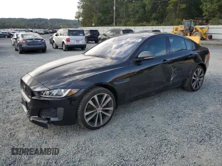 2019 Jaguar XE with VIN SAJAP4GX7KCP46071, listed as a Copart auction lot 72891594 with 27,808 mi miles and Salvage Title. Bid and sale history available at DreamBid. Image 1.