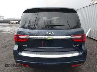 2021 Infiniti QX80 Luxe with VIN JN8AZ2AE1M9272448, listed as a IAAI auction lot 41661947 with 60,183 mi miles and . Bid and sale history available at DreamBid. Image 16.