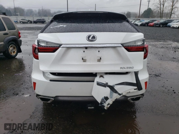 2016 Lexus RX 350 z VIN JTJBZMCAXG2003686, wystawiony jako Copart lot #43204005 z przebiegiem 125 771 mil mil oraz Szkoda całkowita • Salvage title. Historia ofert i sprzedaży dostępna na DreamBid. Obrazek 6.