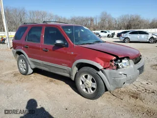 2001 Ford Escape XLT with VIN 1FMYU041X1KF94348, listed as a Copart auction lot 48406245 with 247,338 mi miles and Salvage Title. Bid and sale history available at carsss.com. Image 4.