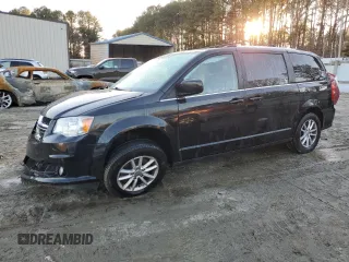 2018 Dodge Grand Caravan SXT with VIN 2C4RDGCG2JR346541, listed as a Copart auction lot 45321255 with 111,569 mi miles and Salvage Title. Bid and sale history available at DreamBid. Image 1.