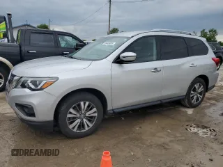 2017 Nissan Pathfinder S with VIN 5N1DR2MN1HC673765, listed as a Copart auction lot 58448985 with 108,635 mi miles and Clean title. Bid and sale history available at DreamBid. Image 1.
