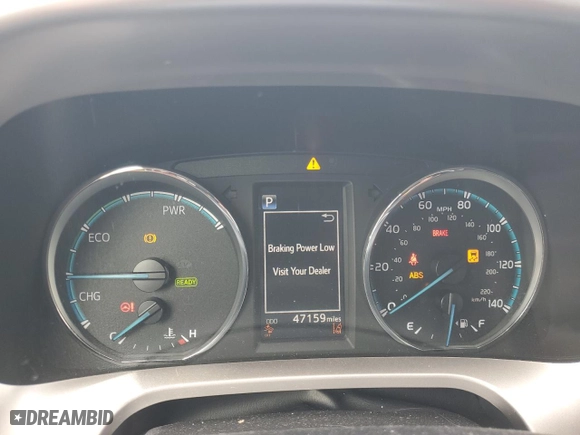2018 Toyota RAV4 Hybrid LE Plus with VIN JTMRJREVXJD252457, listed as a Copart auction lot 43460395 with 47,159 mi miles and Salvage Title. Bid and sale history available at carsss.com. Image 9.