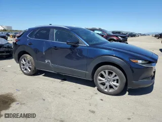 2023 Mazda CX-30 2.5 S Preferred Package with VIN 3MVDMBCM9PM568429, listed as a Copart auction lot 50431105 with 9,432 mi miles and Salvage Title. Bid and sale history available at carsss.com. Image 4.