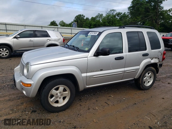2003 Jeep Liberty Limited with VIN 1J4GL58K93W660980, listed as a Copart auction lot 56187665 with 116,755 mi miles and Salvage title. Bid and sale history available at DreamBid. Image 1.