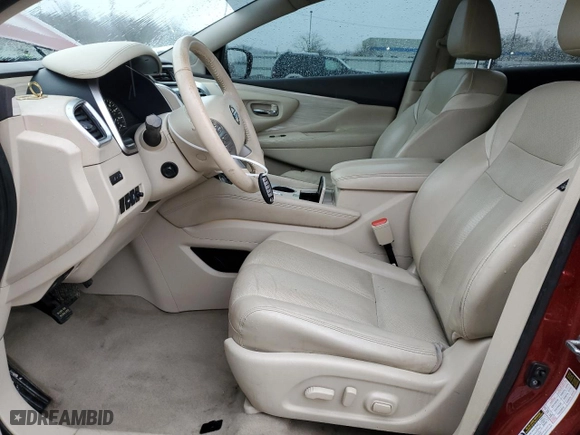2015 Nissan Murano Platinum with VIN 5N1AZ2MH3FN265735, listed as a Copart auction lot 42741965 with 148,152 mi miles and Salvage Title. Bid and sale history available at carsss.com. Image 7.