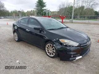 2013 Dodge Dart Limited with VIN 1C3CDFCA8DD133116, listed as a IAAI auction lot 41960074 with 1 mi miles. Bid and sale history available at carsss.com. Image 1.