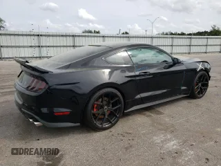2018 Ford Mustang GT with VIN 1FA6P8CF8J5159296, listed as a Copart auction lot 49684945 with 27,669 mi miles and Salvage title. Bid and sale history available at DreamBid. Image 3.