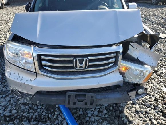 2014 Honda Pilot EX-L with VIN 5FNYF4H78EB042595, listed as a Copart auction lot 44184525 with 191,609 mi miles and Salvage title. Bid and sale history available at DreamBid. Image 14.