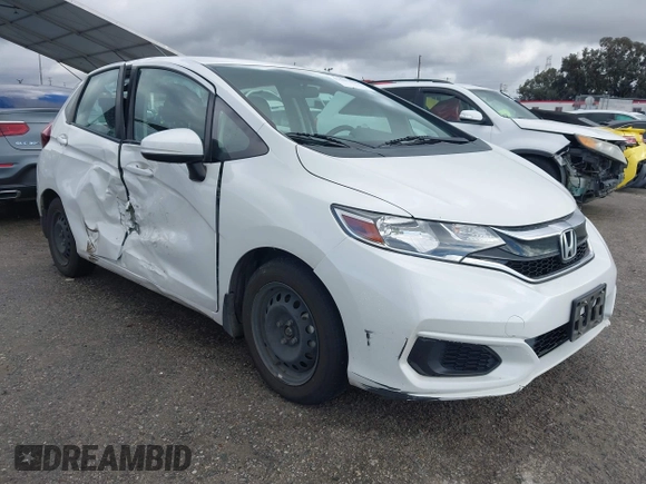 2020 Honda Fit LX with VIN 3HGGK5H41LM701842, listed as a IAAI auction lot 41587539 with 120,210 mi miles. Bid and sale history available at carsss.com. Image 1.
