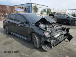 2020 Subaru WRX STI with VIN JF1VA2S6XL9819023, listed as a Copart auction lot 42232345 with 53,257 mi miles and Salvage title. Bid and sale history available at DreamBid. Image 4.