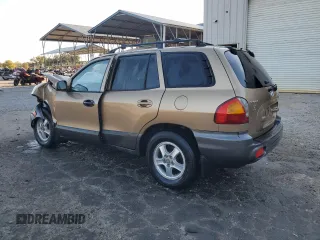 2002 Hyundai Santa Fe GLS with VIN KM8SC13D42U209396, listed as a Copart auction lot 75453254 with 177,708 mi miles and Salvage Title. Bid and sale history available at carsss.com. Image 2.