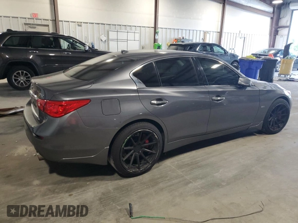 2017 Infiniti Q50 Signature Edition z VIN JN1EV7AR7HM832276, wystawiony jako Copart lot #55650975 z przebiegiem 133 659 mil mil oraz Szkoda całkowita • Salvage title. Historia ofert i sprzedaży dostępna na DreamBid. Obrazek 3.