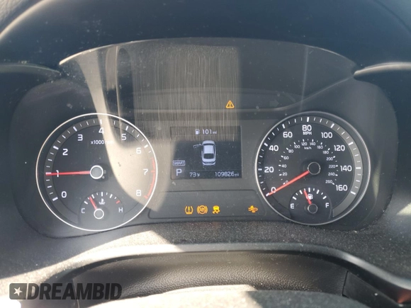 2019 Kia Forte S with VIN 3KPF34AD4KE135857, listed as a Copart auction lot 52200505 with 109,826 mi miles and Salvage Title. Bid and sale history available at carsss.com. Image 9.