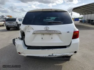2008 Toyota Highlander with VIN JTEDS41A882036704, listed as a Copart auction lot 50929805 with 291,958 mi miles and Salvage Title. Bid and sale history available at carsss.com. Image 6.
