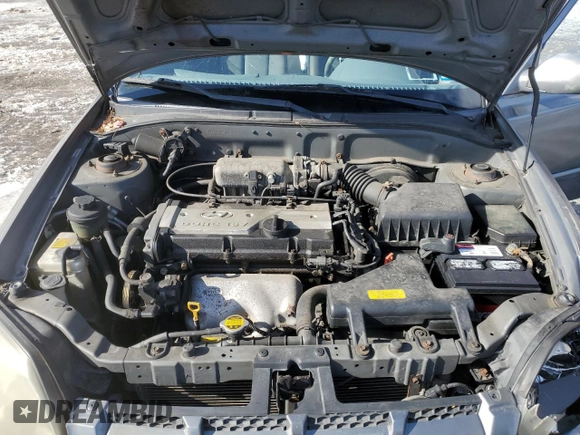 2003 Hyundai Accent GL with VIN KMHCG45C33U469496, listed as a Copart auction lot 45926595 with 77,737 mi miles and Salvage Title. Bid and sale history available at carsss.com. Image 12.