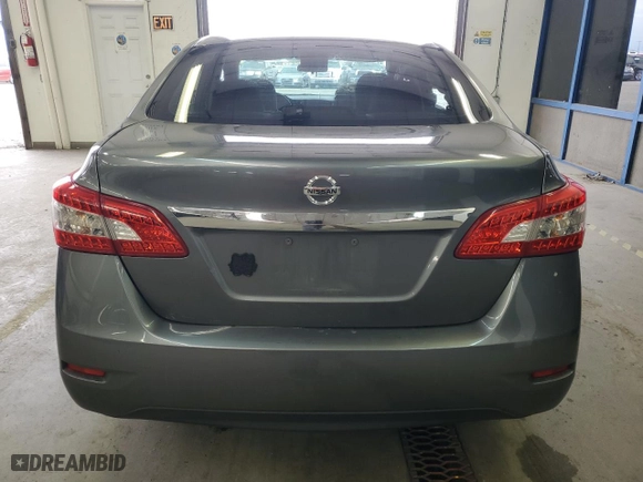 2015 Nissan Sentra SV with VIN 3N1AB7AP7FY372696, listed as a Copart auction lot 51320015 with 0 mi miles and Salvage Title. Bid and sale history available at carsss.com. Image 6.