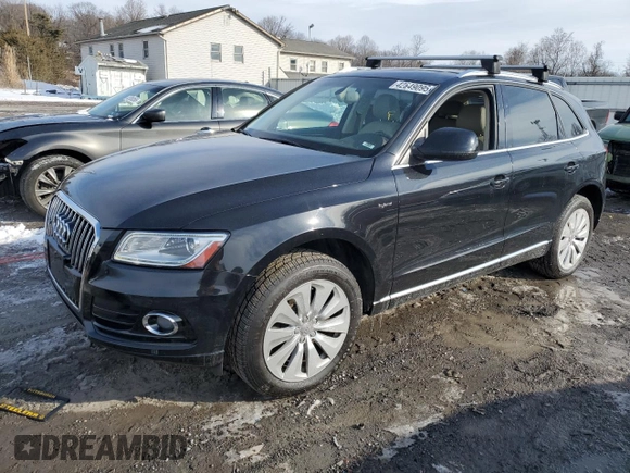2013 Audi Q5 Hybrid Prestige with VIN WA1C8AFP7DA020210, listed as a Copart auction lot 42549095 with 143,533 mi miles and Clean title. Bid and sale history available at DreamBid. Image 1.