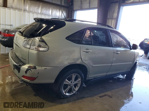 2006 Lexus RX 400h with VIN JTJHW31U860035783, listed as a Copart auction lot 46118265 with 227,055 mi miles and Salvage Title. Bid and sale history available at DreamBid. Image 3.