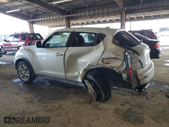 2014 Nissan Juke SV with VIN JN8AF5MR9ET353369, listed as a Copart auction lot 48860435 with 108,595 mi miles and Salvage Title. Bid and sale history available at carsss.com. Image 2.