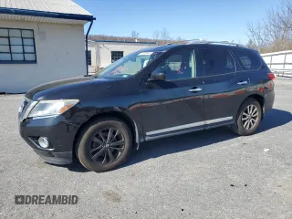 2016 Nissan Pathfinder Platinum with VIN 5N1AR2MM9GC657256, listed as a Copart auction lot 51055645 with 217,358 mi miles and Clean Title. Bid and sale history available at carsss.com. Image 1.