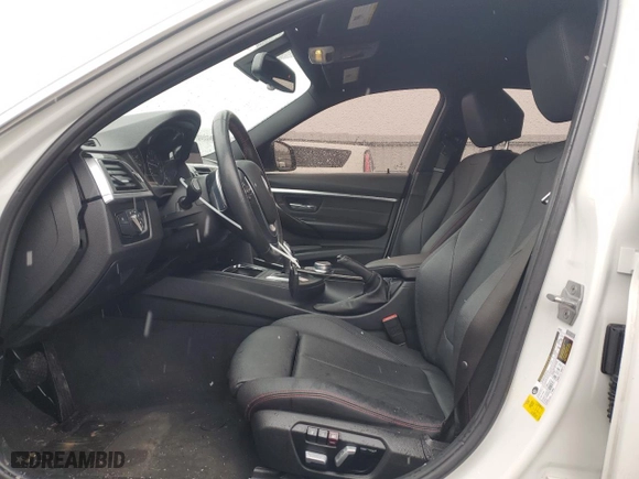 2017 BMW 3 Series 330i with VIN WBA8B9G31HNU56635, listed as a Copart auction lot 44696465 with 91,447 mi miles and Salvage Title. Bid and sale history available at carsss.com. Image 7.