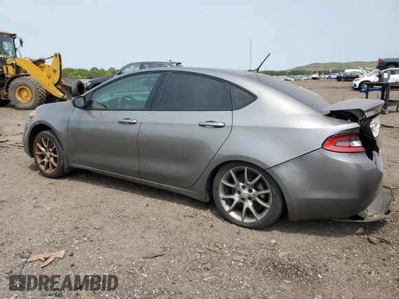 2013 Dodge Dart SXT with VIN 1C3CDFBA2DD343194, listed as a Copart auction lot 59505775 with 194,567 mi miles and Salvage title. Bid and sale history available at DreamBid. Image 2.