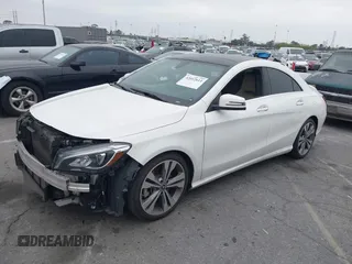 2019 Mercedes-Benz CLA with VIN WDDSJ4EB5KN741618, listed as a IAAI auction lot 42012611 with 91,417 mi miles. Bid and sale history available at carsss.com. Image 2.
