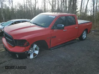 2015 Ram 1500 Lone Star z VIN 1C6RR7TM6FS704549, wystawiony jako Copart lot #46145724 z przebiegiem Nie podano mil oraz . Historia ofert i sprzedaży dostępna na DreamBid. Obrazek 1.