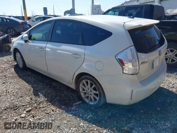2012 Toyota Prius Two with VIN JTDZN3EU7C3135999, listed as a IAAI auction lot 41768322 with 286,863 mi miles and . Bid and sale history available at DreamBid. Image 3.