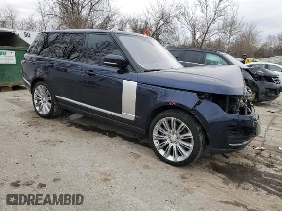 2019 Land Rover Range Rover HSE с VIN SALGS2SV2KA521580, выставлен на аукционе Copart как лот 44055845 с пробегом 51 534 миль миль и Списание • Salvage title. История ставок и продаж доступна на DreamBid. Изображение 4.