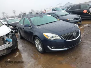 2015 Buick Regal Premium II with VIN 2G4GS5GX9F9282173, listed as a IAAI auction lot 41575613 with 155,907 mi miles and . Bid and sale history available at DreamBid. Image 1.