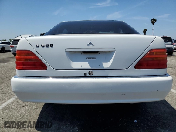 1995 Mercedes-Benz S with VIN WDBGA76E2SA208254, listed as a Copart auction lot 51515445 with 176,840 mi miles and Clean Title. Bid and sale history available at DreamBid. Image 6.
