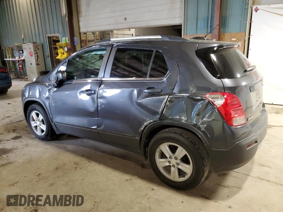 2016 Chevrolet Trax LT z VIN 3GNCJLSB6GL245562, wystawiony jako Copart lot #54710075 z przebiegiem 42 457 mil mil oraz Szkoda całkowita • Salvage title. Historia ofert i sprzedaży dostępna na DreamBid. Obrazek 2.