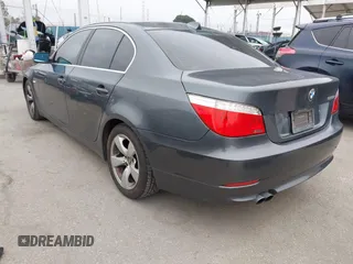 2008 BMW 5 Series 528i with VIN WBANU535X8C110673, listed as a IAAI auction lot 42046010 with 204,413 mi miles and . Bid and sale history available at carsss.com. Image 3.
