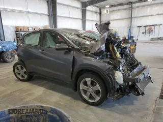 2018 Honda HR-V LX with VIN 3CZRU6H35JG703291, listed as a Copart auction lot 51917495 with 0 mi miles and Salvage Title. Bid and sale history available at carsss.com. Image 4.