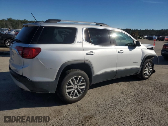 2018 GMC Acadia SLE with VIN 1GKKNSLA2JZ154592, listed as a Copart auction lot 45268085 with 118,369 mi miles and Salvage Title. Bid and sale history available at DreamBid. Image 3.