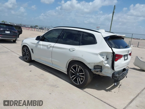 2020 BMW X3 M with VIN 5YMTS0C05L9C87865, listed as a IAAI auction lot 42526886 with 41,496 mi miles and . Bid and sale history available at DreamBid. Image 3.