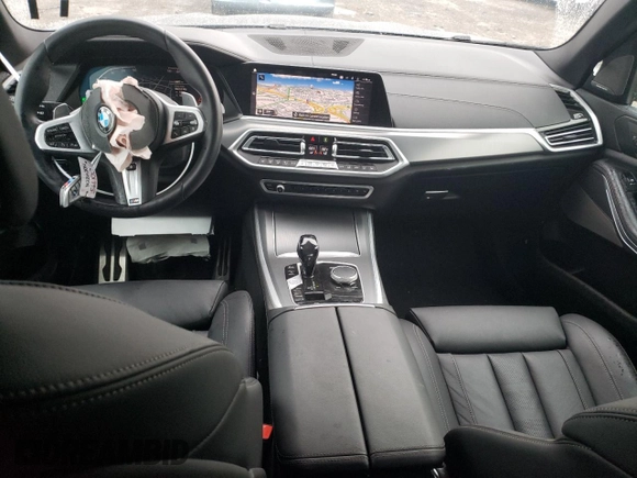 2021 BMW X5 sDrive40i with VIN 5UXCR4C01M9E98458, listed as a Copart auction lot 44289113 with 26,672 mi miles. Bid and sale history available at carsss.com. Image 8.