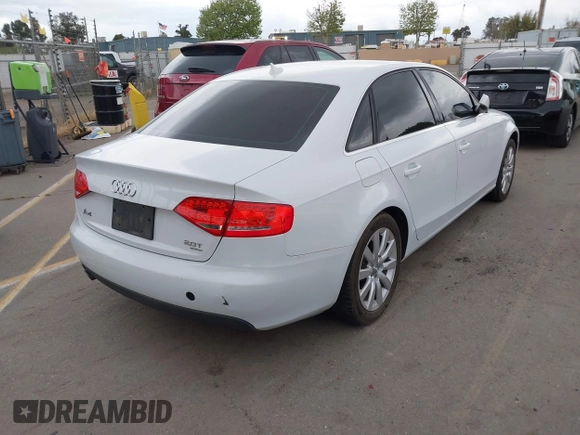 2012 Audi A4 Premium z VIN WAUBFAFL9CN015227, wystawiony jako IAAI lot #41928389 z przebiegiem 127 566 mil mil oraz . Historia ofert i sprzedaży dostępna na DreamBid. Obrazek 4.